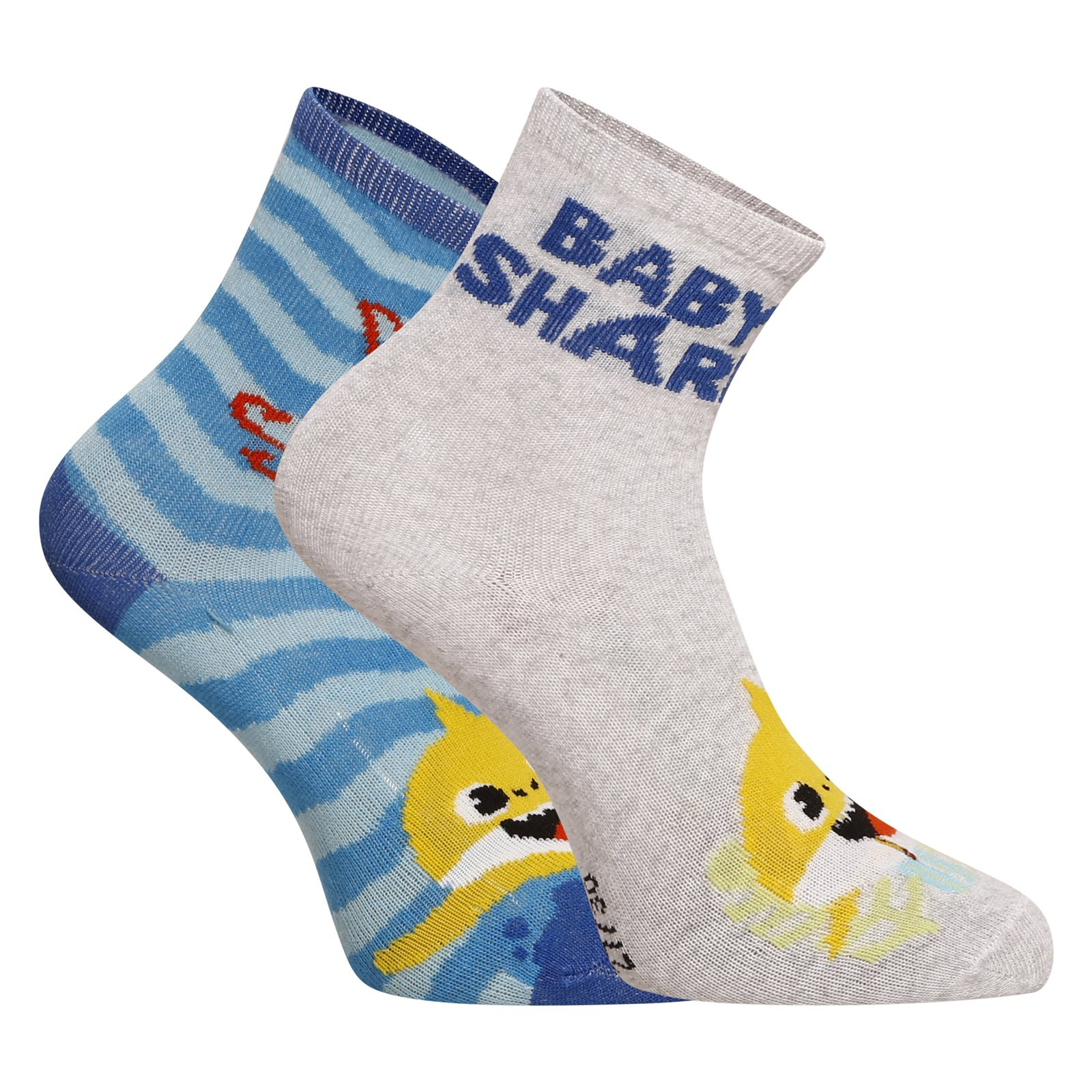 E-shop 2PACK dětské ponožky E plus M Baby shark vícebarevné