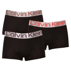 3PACK pánské boxerky Calvin Klein černé (NB3074A-6J4)
