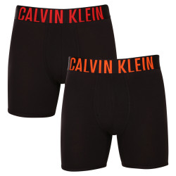 2PACK pánské boxerky Calvin Klein černé (NB2603A-6NB)