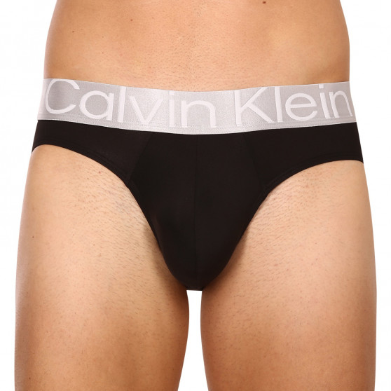 3PACK pánské slipy Calvin Klein černé (NB3073A-6IE)