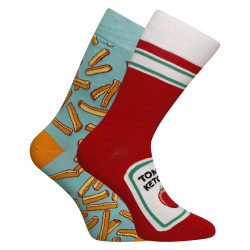 Veselé ponožky Dedoles Hranolky s kečupem (GMRS165)