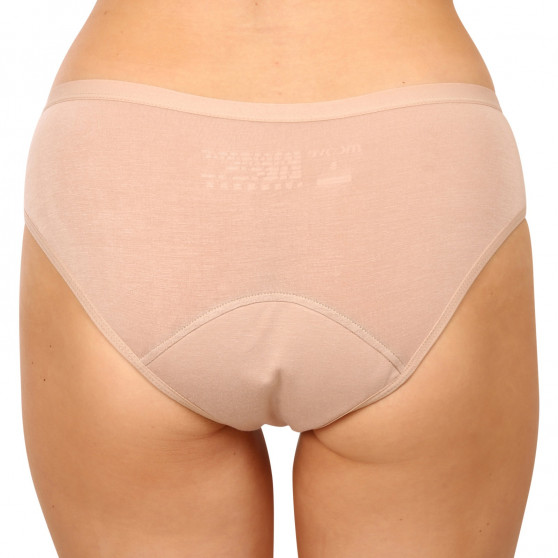Dámské kalhotky Moove menstruační bambusové béžové (PHPMDR-ND)