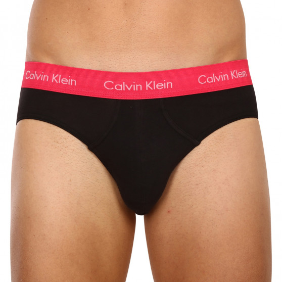 5PACK pánské slipy Calvin Klein černé (NB2630A-7UT)