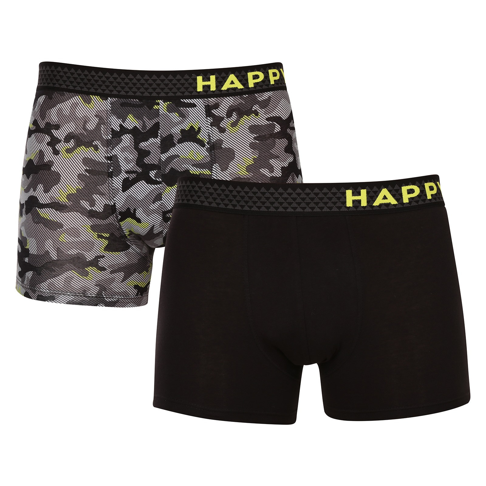 E-shop 2PACK pánské boxerky Happy Shorts vícebarevné