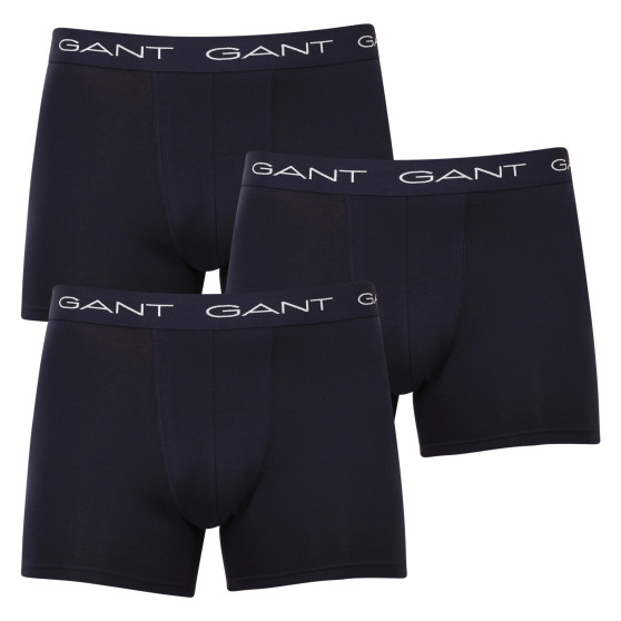 3PACK pánské boxerky Gant modré (900003004-405)