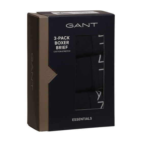 3PACK pánské boxerky Gant modré (900003004-405)