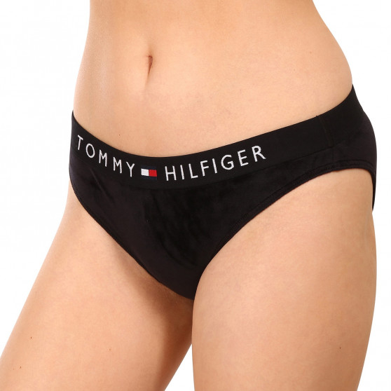 Dámské kalhotky Tommy Hilfiger mikroplyš černé (UW0UW03982 BDS)