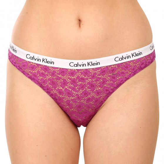 3PACK dámské kalhotky Calvin Klein vícebarevné (QD3926E-6VY)