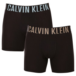 2PACK pánské boxerky Calvin Klein černé (NB2603A-6HF)