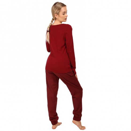 Dámské pyžamo Calvin Klein červené (QS6579E-TX4)