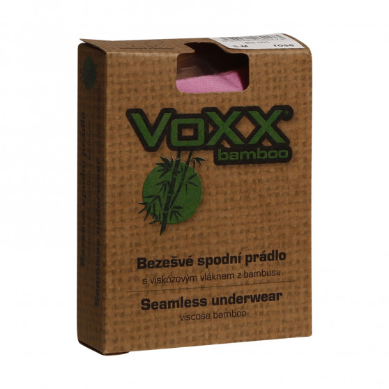 Dámské bambusové kalhotky VoXX bezešvé růžové (BS001)