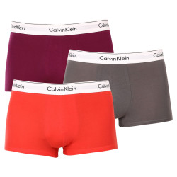3PACK pánské boxerky Calvin Klein vícebarevné (NB2380A-6ME)