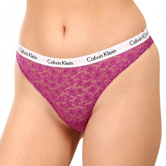3PACK dámské kalhotky brazilky Calvin Klein vícebarevné (QD3925E-6Q2)