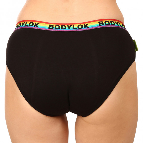 Dívčí kalhotky Bodylok menstruační černé (BD2401)