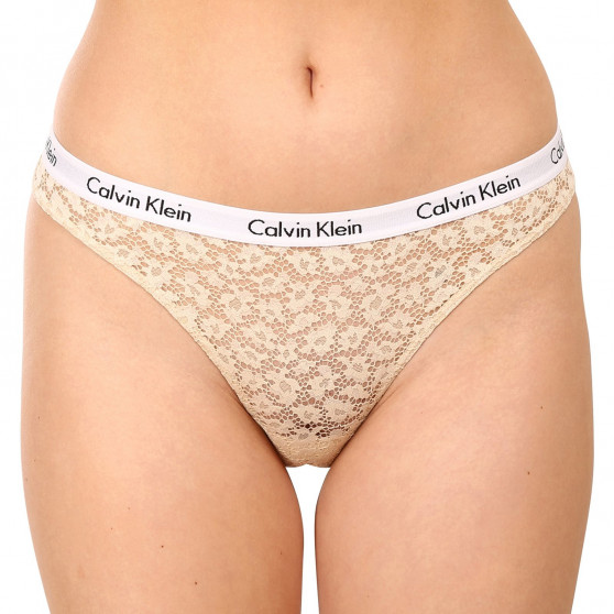 3PACK dámské kalhotky Calvin Klein nadrozměr vícebarevné (QD3975E-6Q2)