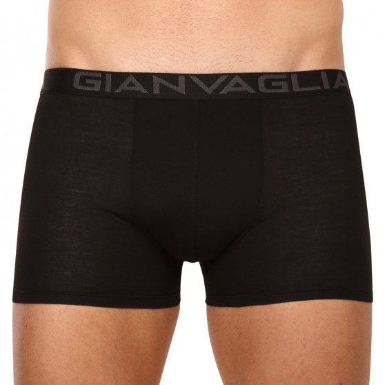 10PACK pánské boxerky Gianvaglia černé (023)