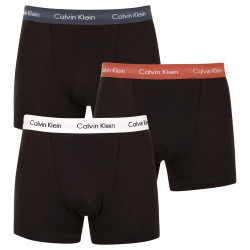3PACK pánské boxerky Calvin Klein černé (U2662G-6GZ)