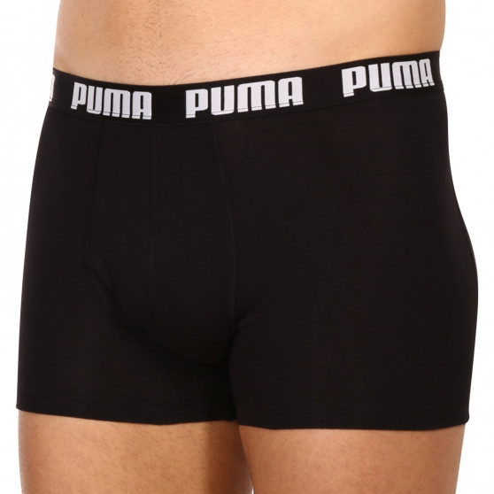 3PACK pánské boxerky Puma černé (701206546 001)