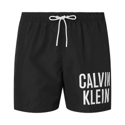 Pánské plavky Calvin Klein nadrozměr černé (KM0KM00744 BEH)