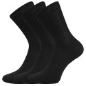 3PACK ponožky BOMA černé (012-41-39 I)