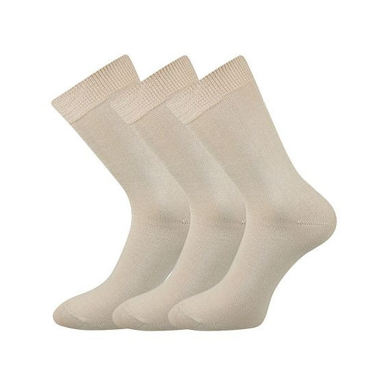 3PACK ponožky BOMA béžové (Blažej)