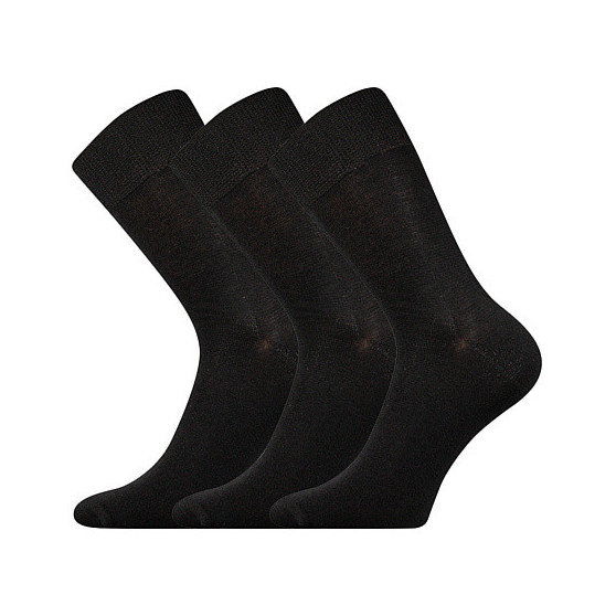3PACK ponožky BOMA černé (Radovan-a)