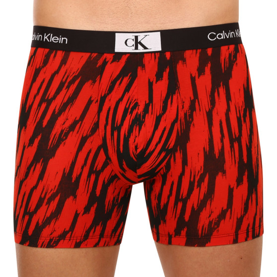3PACK pánské boxerky Calvin Klein vícebarevné (NB3529A-DRM)