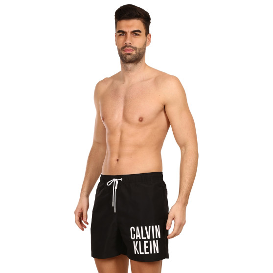 Pánské plavky Calvin Klein černé (KM0KM00739 BEH)