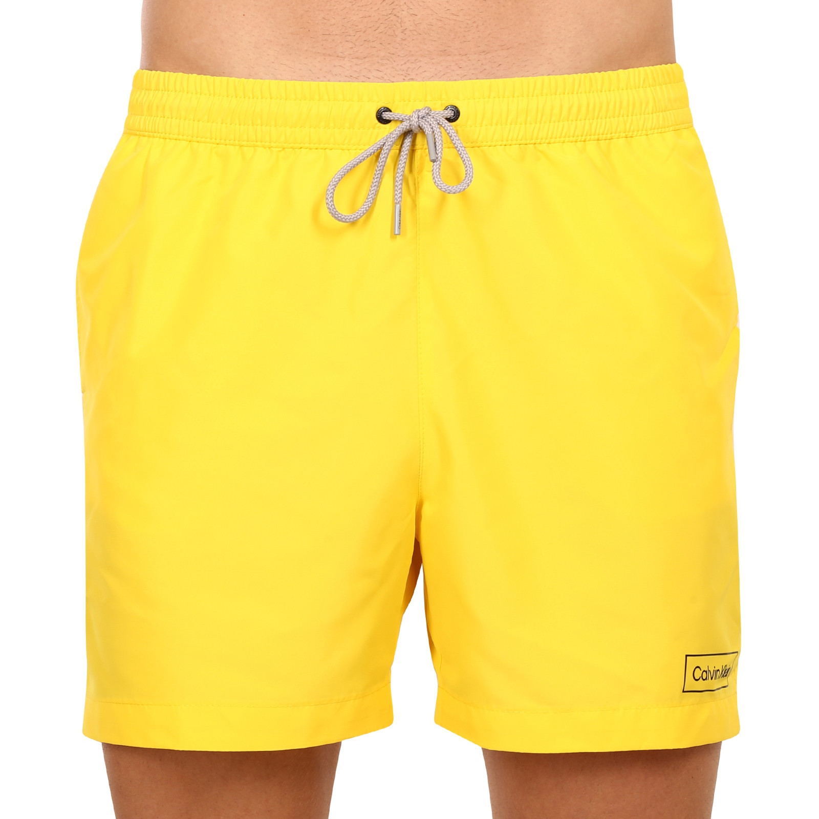 E-shop Pánské plavky Calvin Klein žluté