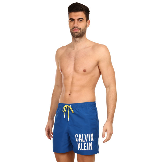 Pánské plavky Calvin Klein modré (KM0KM00790 C3A)