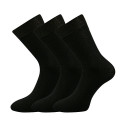 3PACK ponožky BOMA černé (Blažej)