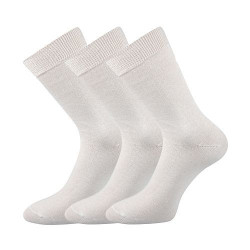 3PACK ponožky BOMA bílé (Blažej)
