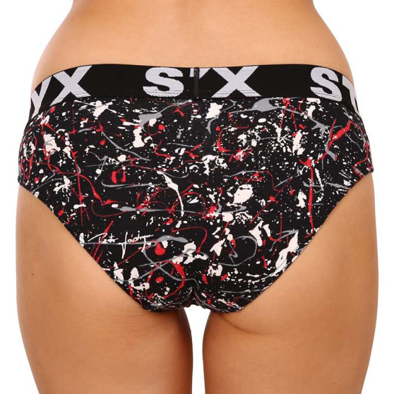 5PACK Dámské kalhotky Styx art sportovní guma vícebrevné (5IK802379)