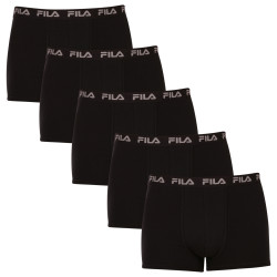 5PACK pánské boxerky Fila černé (FU5004/5-200)