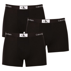 3PACK pánské boxerky Calvin Klein černé (NB3528A-UB1)
