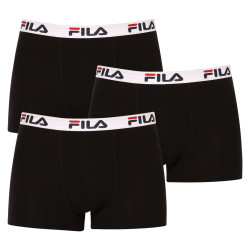 3PACK pánské boxerky Fila černé (FU5016/3-200)