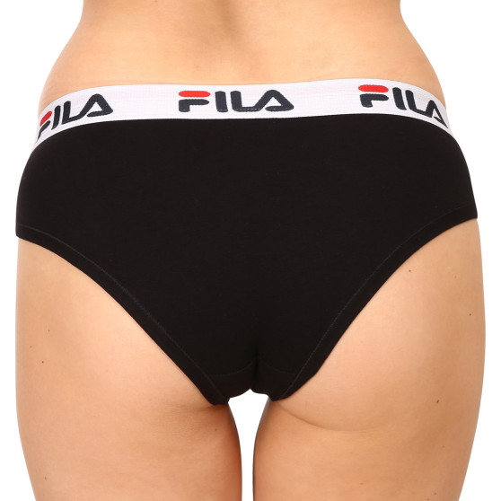 2PACK dámské kalhotky Fila černé (FU6043/2-200)