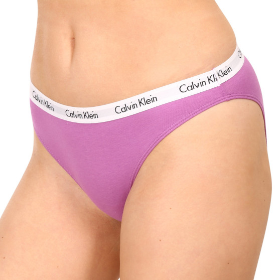 3PACK dámské kalhotky Calvin Klein vícebarevné (QD3588E-CFU)