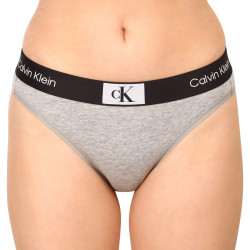 Dámské kalhotky Calvin Klein šedé (QF7222-P7A)