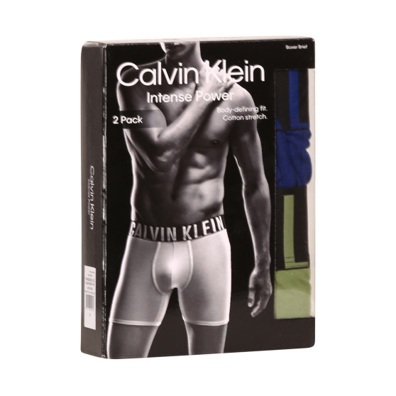 2PACK pánské boxerky Calvin Klein vícebarevné (NB2603A-C2G)