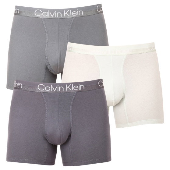 3PACK pánské boxerky Calvin Klein vícebarevné (NB2971A-CBB)