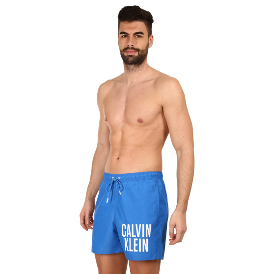 Pánské plavky Calvin Klein modré (KM0KM00794 C4X)