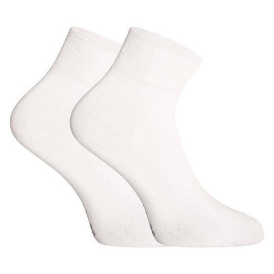 3PACK ponožky Gino bambusové bílé (82004)