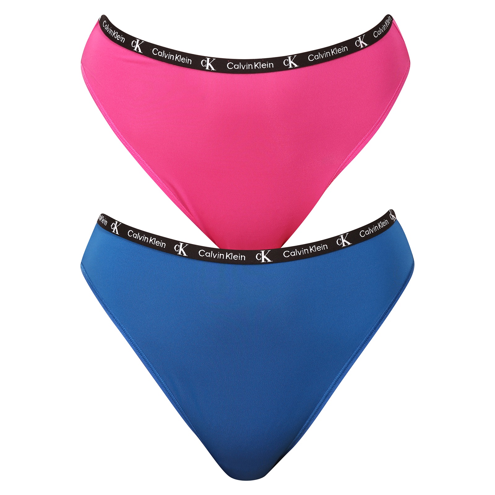 E-shop 2PACK dámské kalhotky brazilky Calvin Klein vícebarevné