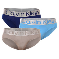 3PACK pánské slipy Calvin Klein vícebarevné (NB3073A-C7T)