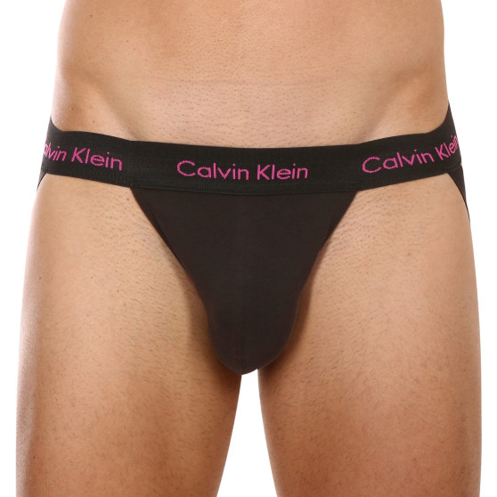2PACK pánské jocksy Calvin Klein černé (NB1354A-CFW)