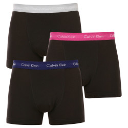 3PACK pánské boxerky Calvin Klein černé (U2662G-CAQ)