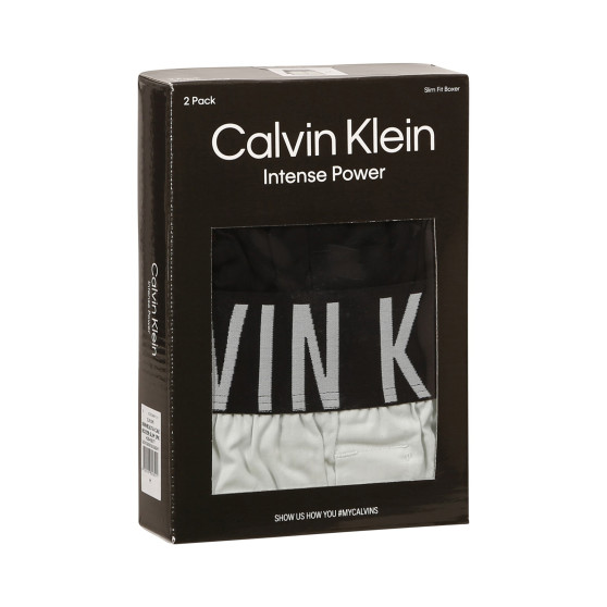 2PACK pánské trenky Calvin Klein vícebarevné (NB2637A-CAE)