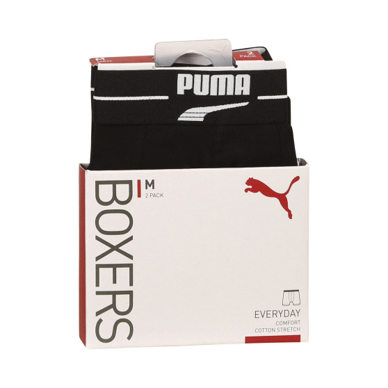 2PACK pánské boxerky Puma černé (701221415 001)