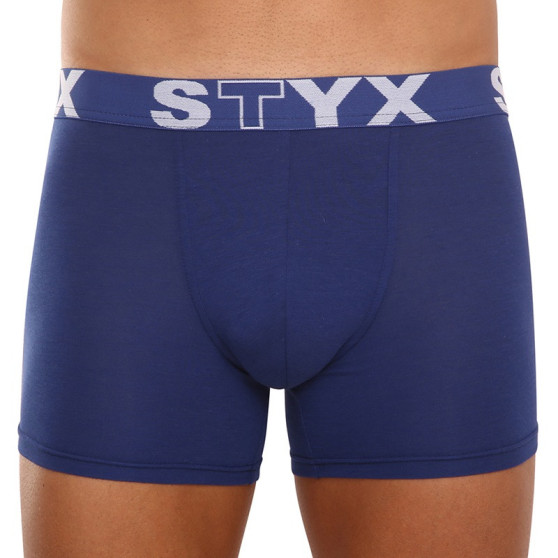 3PACK pánské boxerky Styx long sportovní guma vícebarevné (3U96789)
